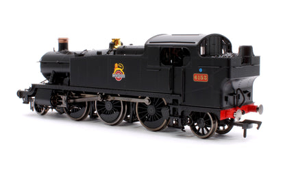 Large Prairie 6153 BR Black Early Crest Steam Locomotive