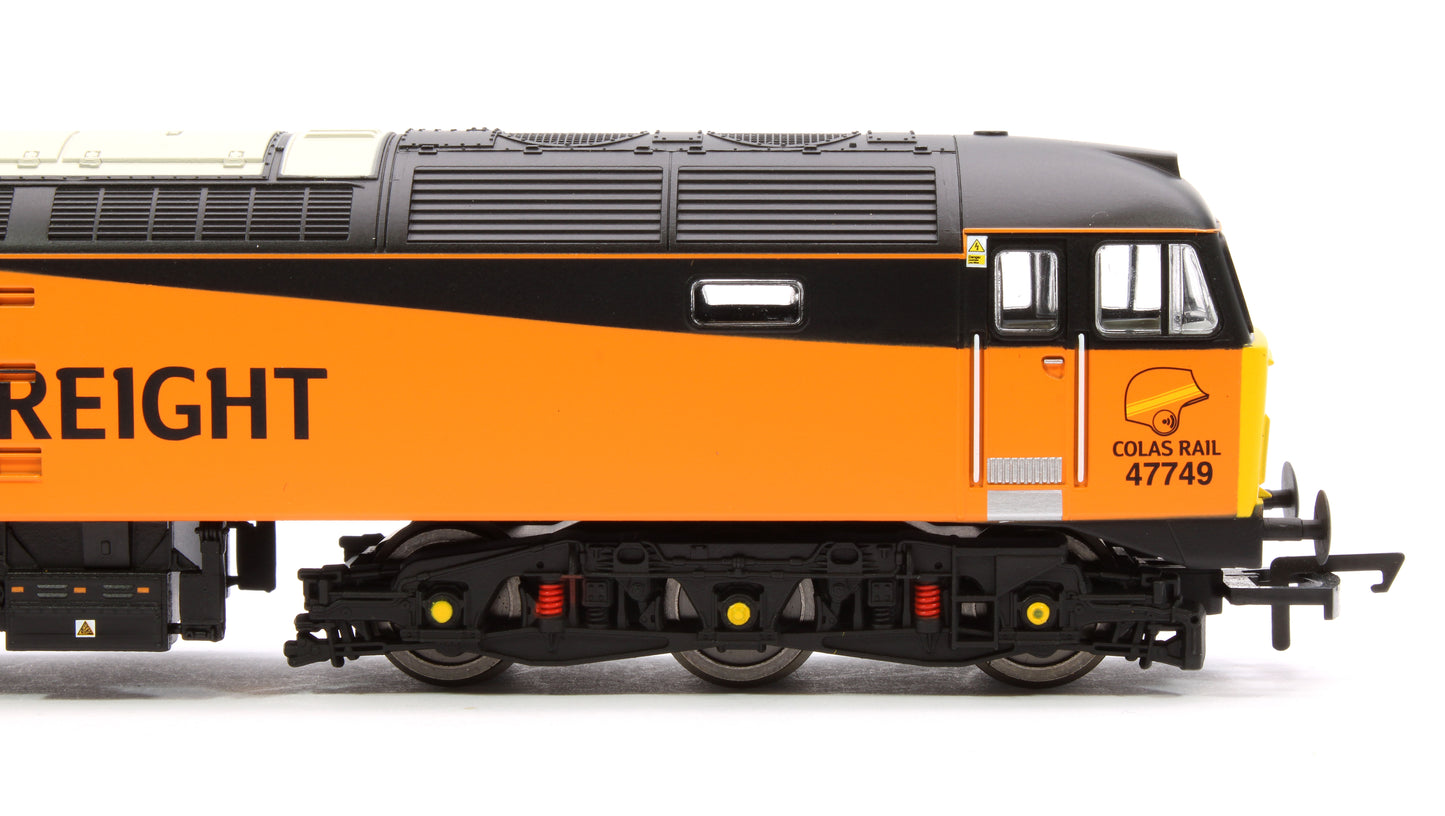 RailRoad Plus Class 47 Co-Co 47749 'City of Truro' Colas Rail Diesel Locomotive