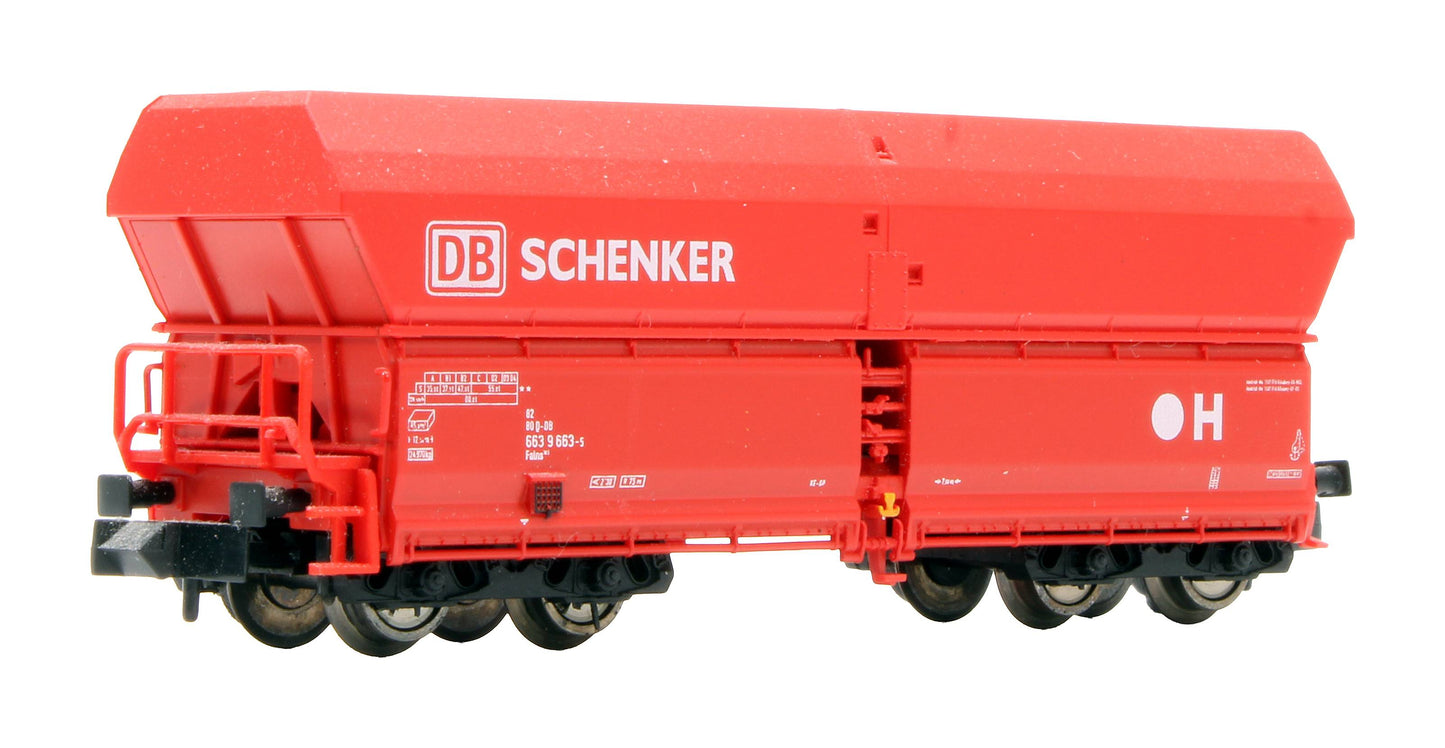 Pre-Owned 852318 Fleischmann N Gauge Pack of 2 Self Unloading Hopper Wagons