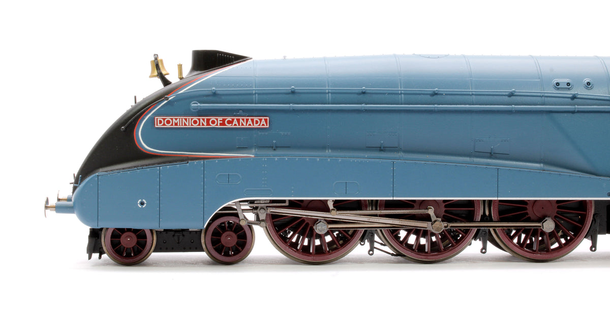 Pre-Owned Hornby Dublo A4 Class 4-6-2 4489 'Dominion of Canada' Great Gathering 10th Anniversary LNER Garter Blue Limited Edition Steam Locomotive
