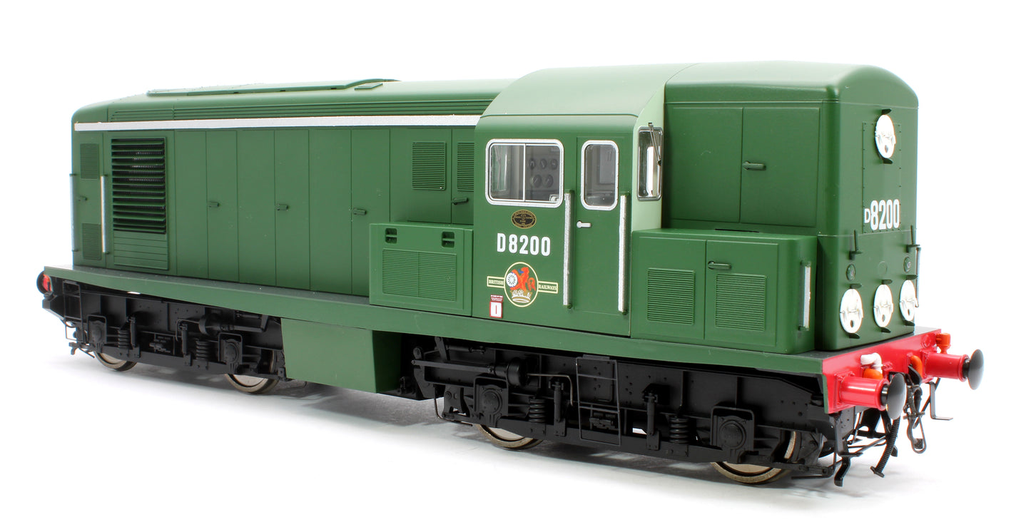 Class 15 D8200 BR Green (Late Crest) Diesel Locomotive