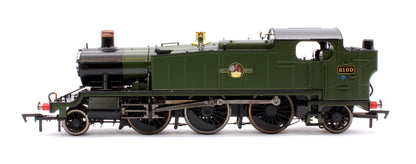 Large Prairie 8100 BR Green Late Crest Steam Locomotive - DCC Fitted