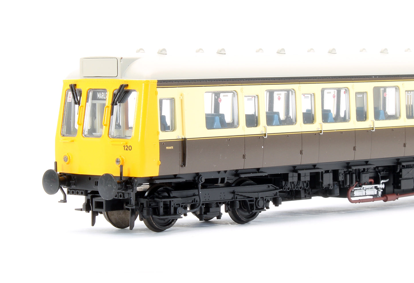 Pre-Owned 35-525Z Class 121 Single Car DMU GW150 Chocolate & Cream Exclusive Edition