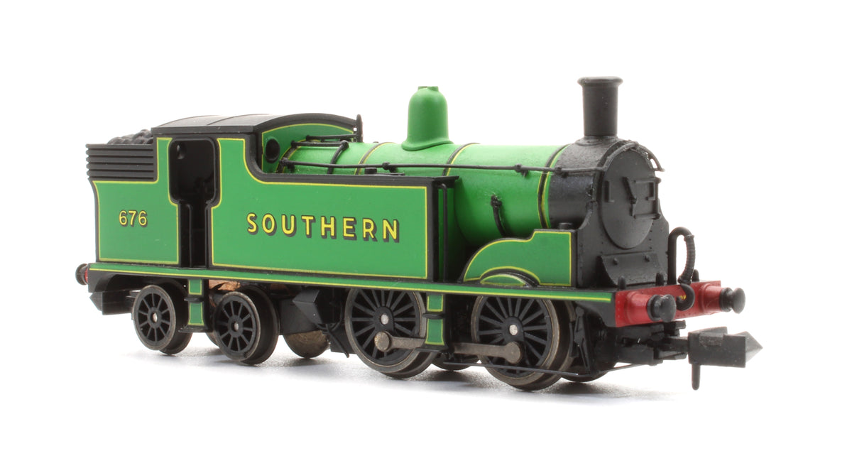 Pre-Owned M7 0-4-4 Southern Lined Malachite 676 - Steam Tank Locomotive