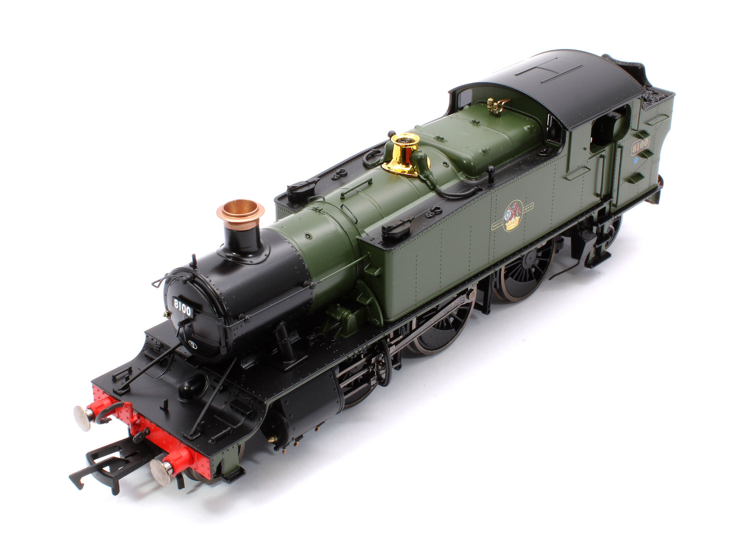 Large Prairie 8100 BR Green Late Crest Steam Locomotive - DCC Sound