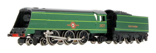Pre-Owned 1503 Merchant Navy Class 4-6-2 21C17 'Belgian Marine' in SR green