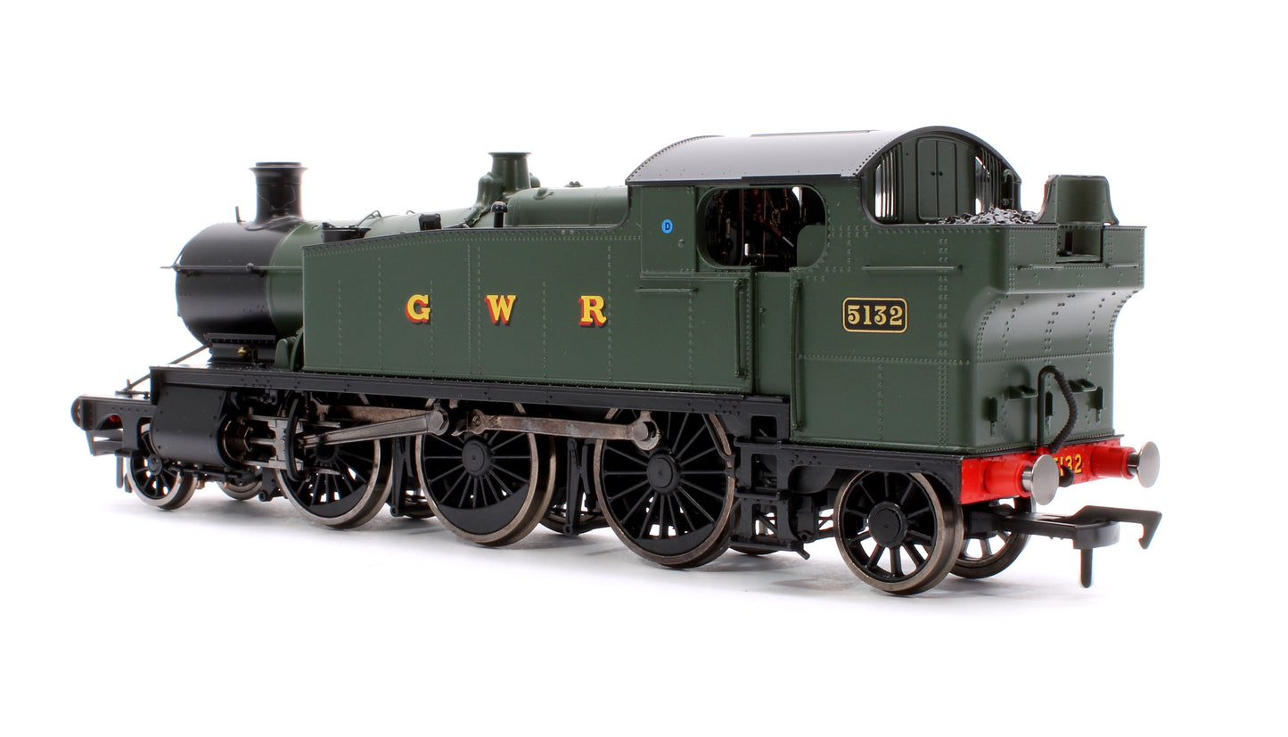 Large Prairie 5132 GWR Green GWR Steam Locomotive