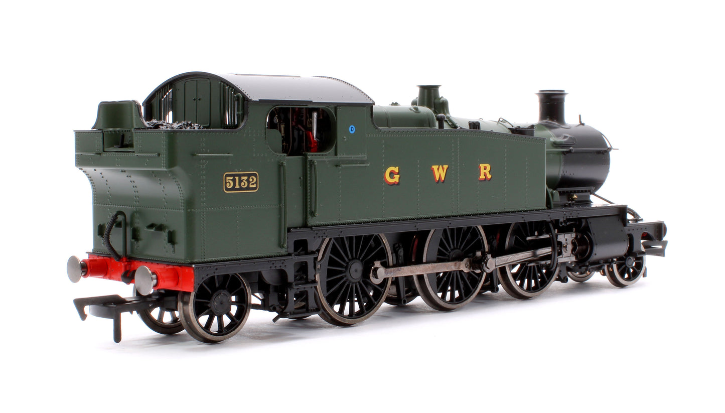 Large Prairie 5132 GWR Green GWR Steam Locomotive - DCC Sound