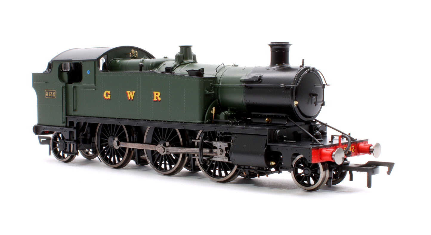 Large Prairie 5132 GWR Green GWR Steam Locomotive - DCC Sound