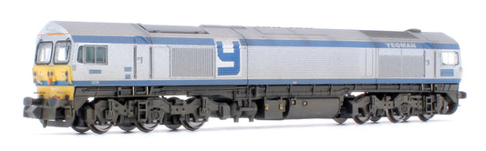 Custom Weathered Class 59 #59005 "Kenneth J Painter" Foster Yeoman Silver Livery Diesel Locomotive
