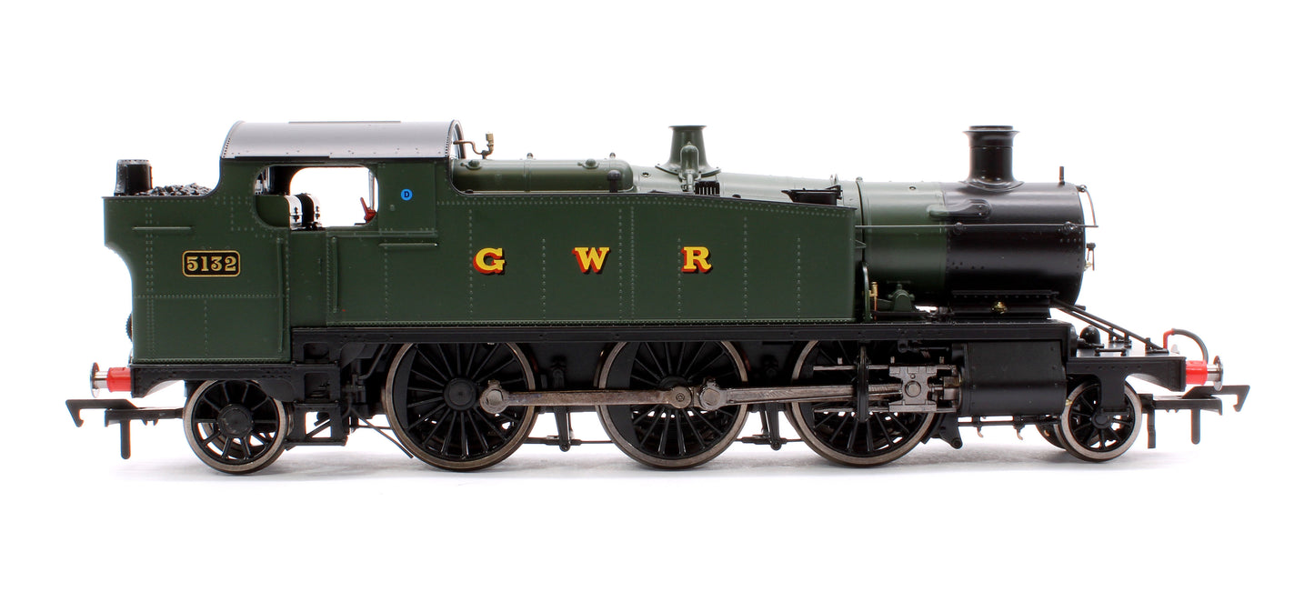 Large Prairie 5132 GWR Green GWR Steam Locomotive