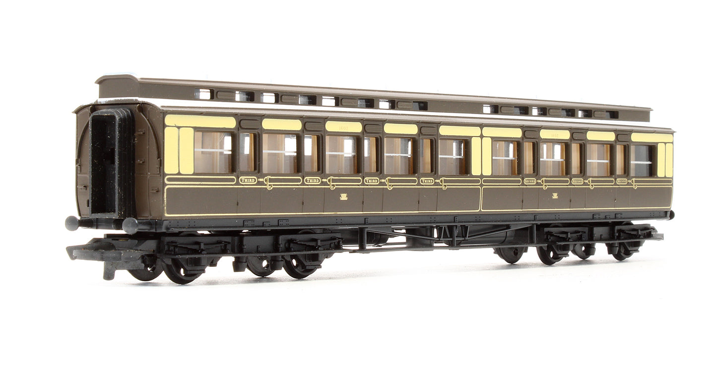 Pre-Owned GWR Clerestory Composite Coach '1602'