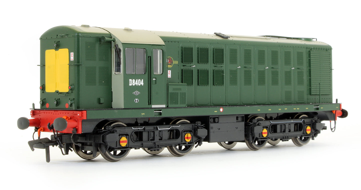 Pre-Owned Class 16 D8404 BR Green With SF Style & Yellow Panels Diesel Locomotive (Limited Edition)