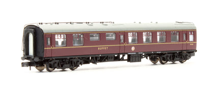 Pre-Owned BR MK1 RMB Mini Buffet Car Maroon 'W1815'