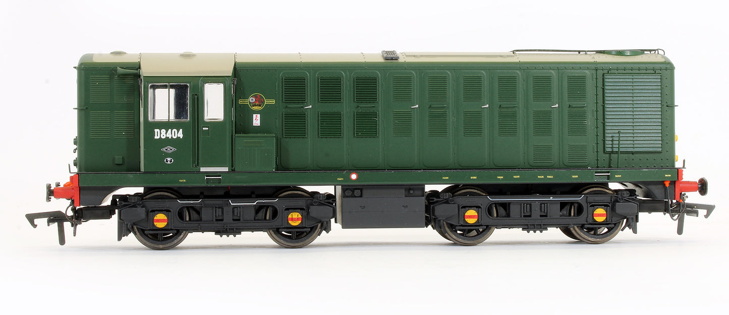 Pre-Owned Class 16 D8404 BR Green With SF Style & Yellow Panels Diesel Locomotive (Limited Edition)