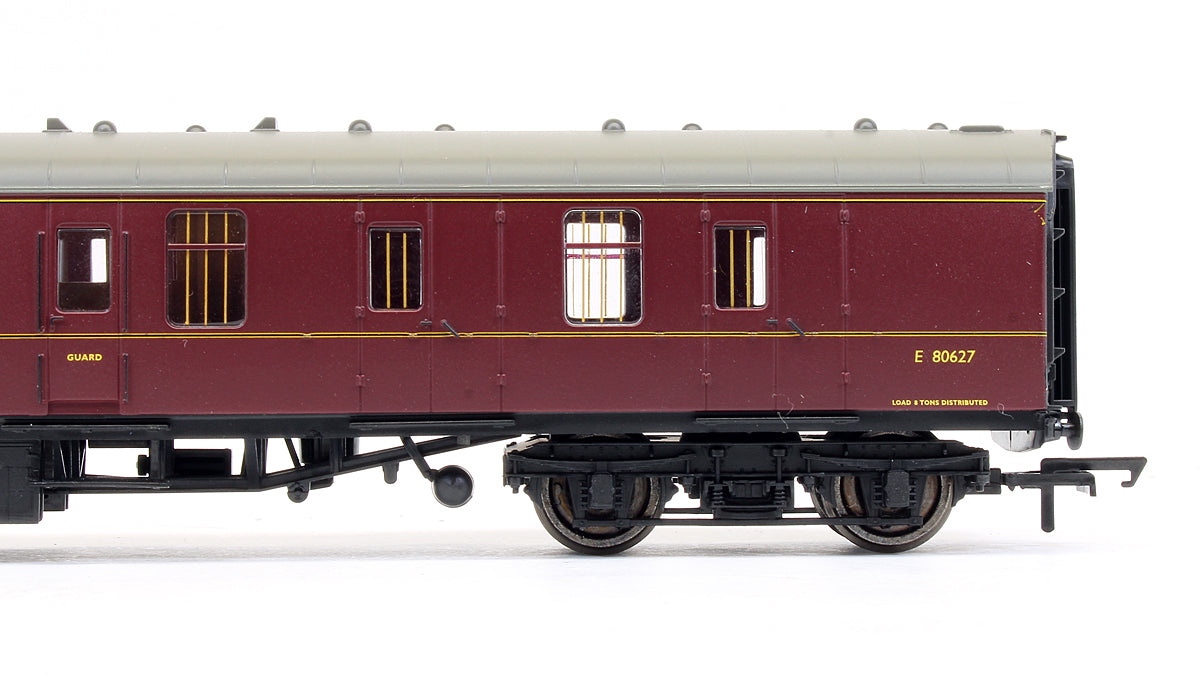 R4782 BR Maroon MK1 Parcels Coach 'E80627'