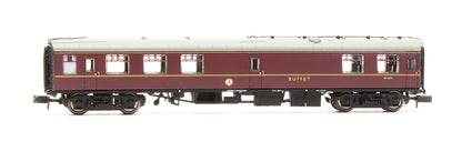 Pre-Owned BR MK1 RMB Mini Buffet Car Maroon 'W1815'