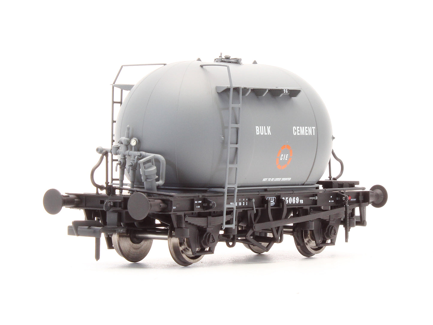 Pre-Owned IRM1019 CIE Bulk Cement Wagon - Grey/Black - Set J