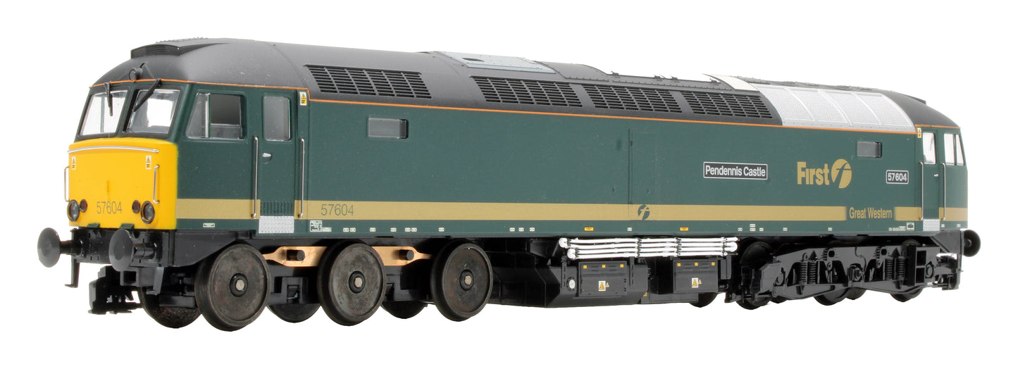Pre-Owned 5704 Class 57/3 diesel 57604 "Pendennis Castle" in First Great Western livery Diesel Locomotive