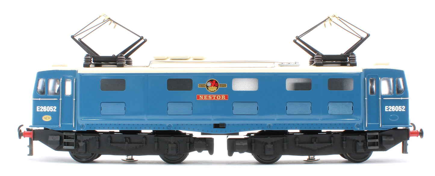 E/49-B5-NES "EM1" BR Class 76 "Nestor" Electric Gloss Blue Cream Roof with Small Yellow Ends No.E26052 Electric Locomotive