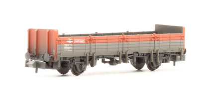 Pre-Owned OBA Open Wagon Railfreight Read & Grey '110717' - Weathered