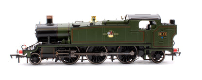 Large Prairie 5101 Lined BR Green Late Crest Steam Locomotive - DCC Fitted