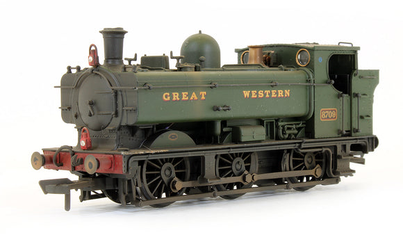 Pre-Owned 5700 Pannier Tank 8709 GWR Green Steam Locomotive (Custom Weathered & DCC Fitted)