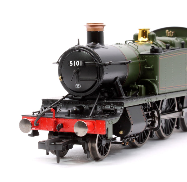 4S-041-014D Large Prairie 8100 BR Green Late Crest Steam Locomotive - DCC Fitted main image 0