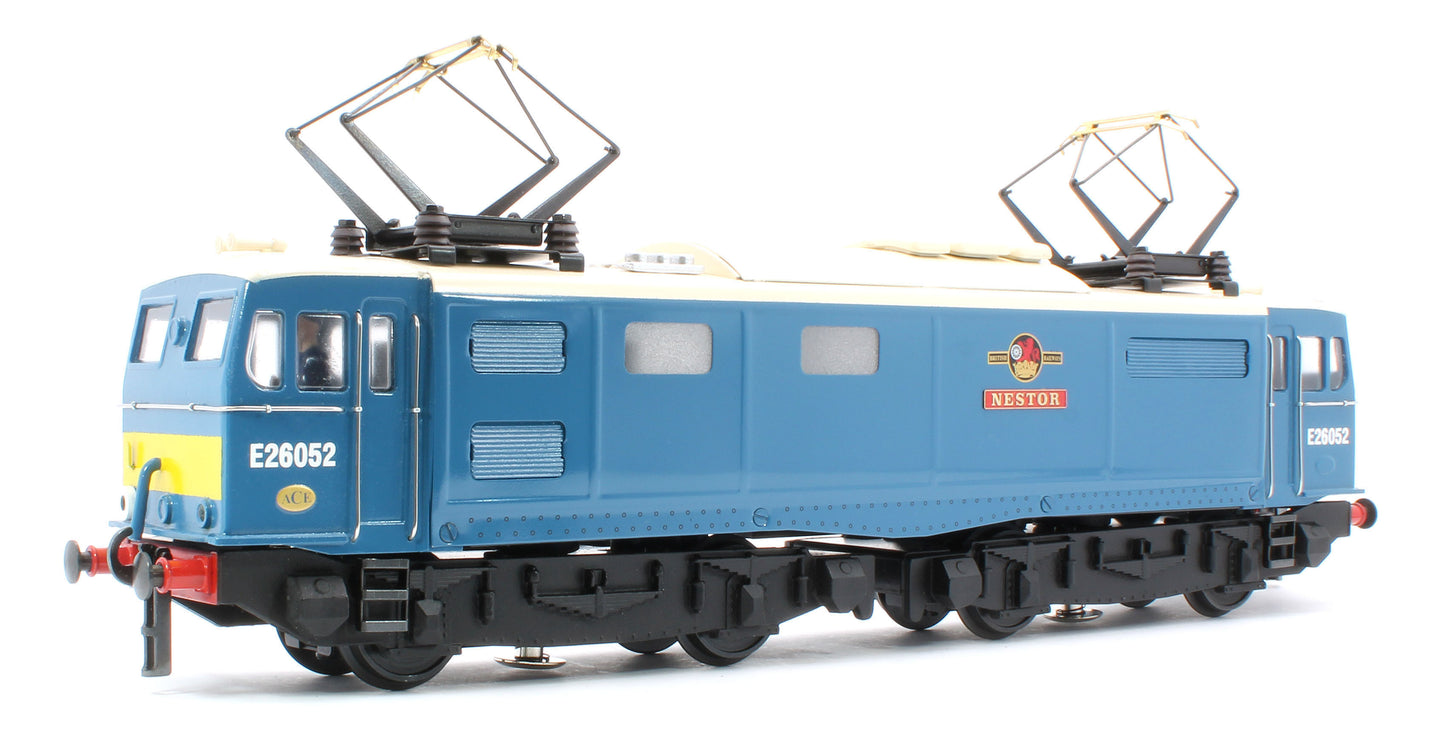 E/49-B5-NES "EM1" BR Class 76 "Nestor" Electric Gloss Blue Cream Roof with Small Yellow Ends No.E26052 Electric Locomotive