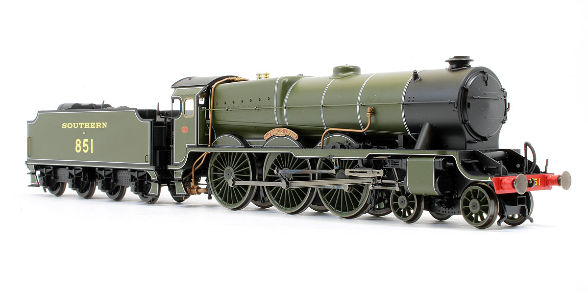 Pre-Owned SR 4-6-0 Lord Nelson Class 'Sir Francis Drake' 851 Steam Locomotive - DCC Fitted