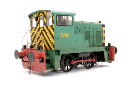 Pre-Owned 2877 Class 02 Industrial Plain Green ‘SAM’ (ex-D2868) Diesel Locomotive - Weathered