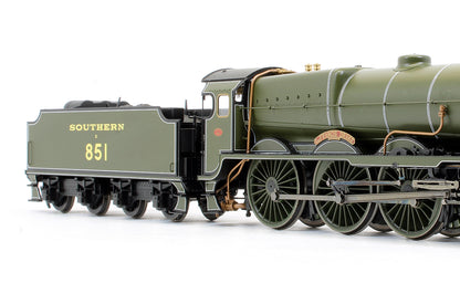 Pre-Owned SR 4-6-0 Lord Nelson Class 'Sir Francis Drake' 851 Steam Locomotive - DCC Fitted