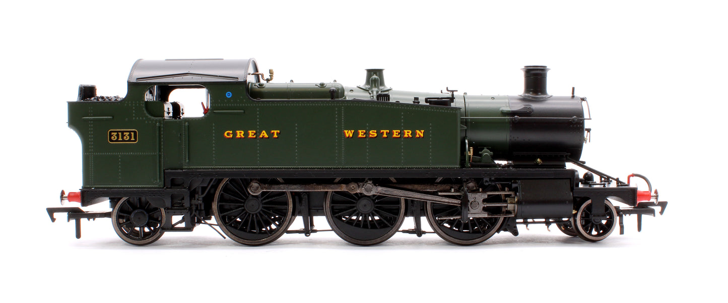 Large Prairie 3131 GWR Green Great Western Steam Locomotive