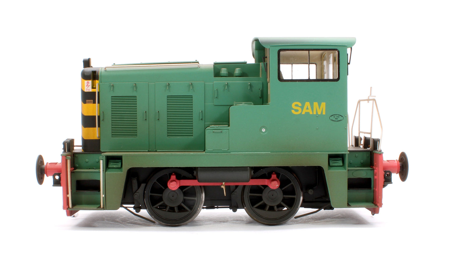 Pre-Owned 2877 Class 02 Industrial Plain Green ‘SAM’ (ex-D2868) Diesel Locomotive - Weathered