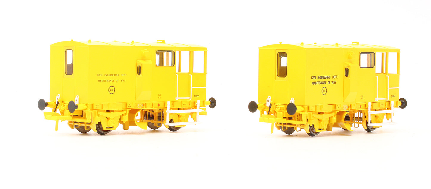 Pre-Owned IRM1037 CIE / IR Ballast Plough Van - Set C