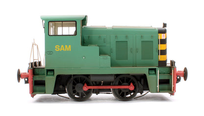Pre-Owned 2877 Class 02 Industrial Plain Green ‘SAM’ (ex-D2868) Diesel Locomotive - Weathered