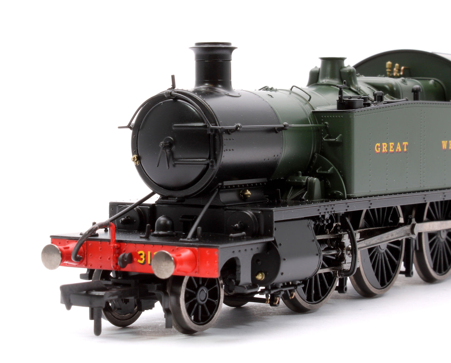 Large Prairie 3131 GWR Green Great Western Steam Locomotive - DCC Fitted