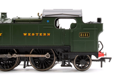 Large Prairie 3131 GWR Green Great Western Steam Locomotive - DCC Fitted