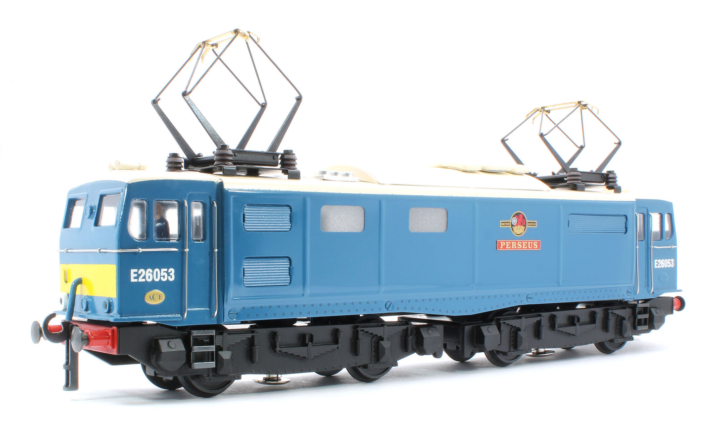 E/49-B5-PER "EM1" BR Class 76 "Perseus" Electric Gloss Blue Cream Roof with Small Yellow Ends No.E26053 Electric Locomotive