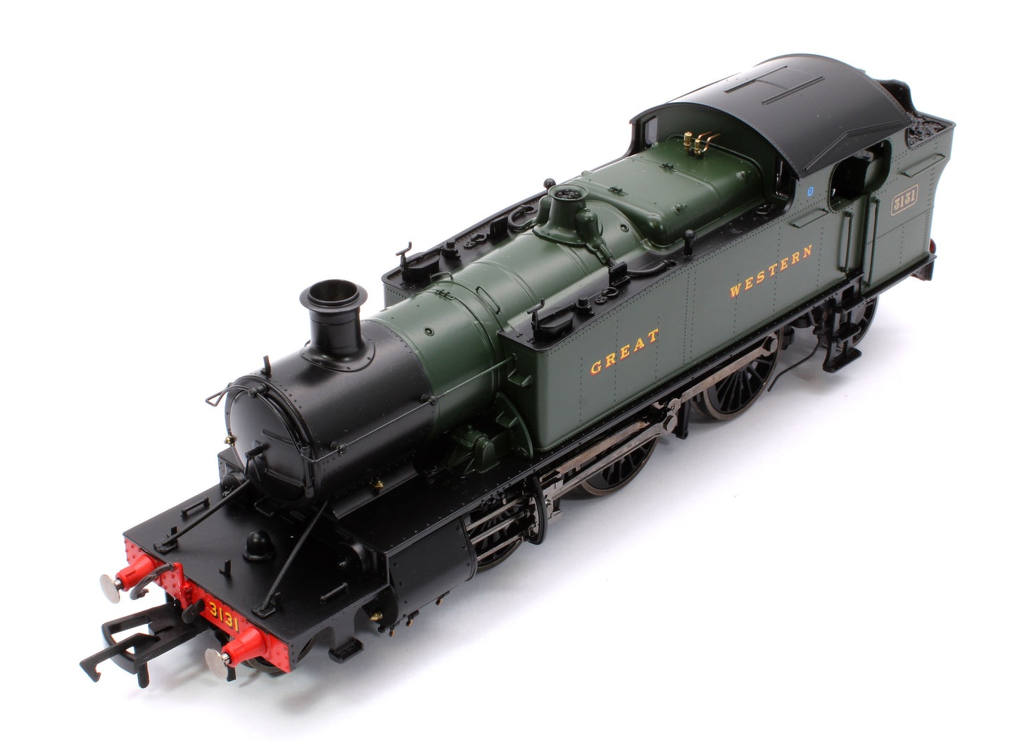 Large Prairie 3131 GWR Green Great Western Steam Locomotive - DCC Sound