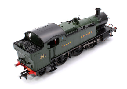 Large Prairie 3131 GWR Green Great Western Steam Locomotive - DCC Fitted