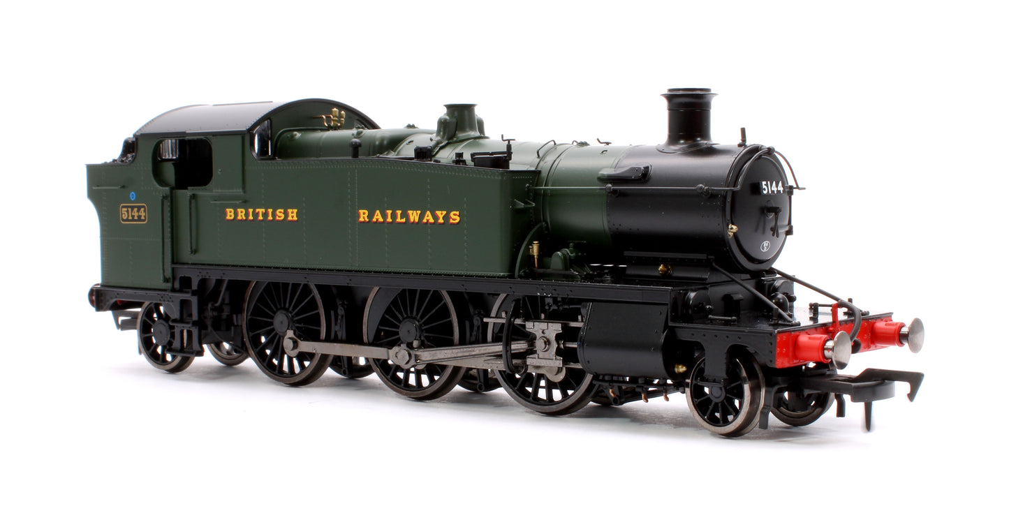 Large Prairie 5144 GWR Green British Railways Steam Locomotive