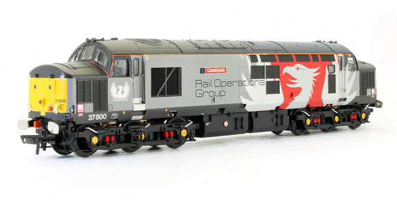 Pre-Owned Class 37/7 37800 Europhoenix 'Cassiopeia' Diesel Locomotive (DCC Sound Fitted)