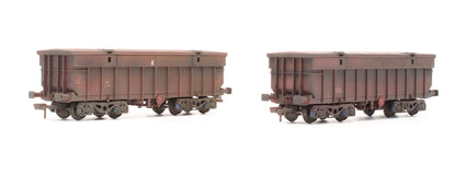 Pre-Owned IRM1022-BX-C Tara Mines Blue Bogie Ore Wagon - 31011 & 31025 - Custom Weathered