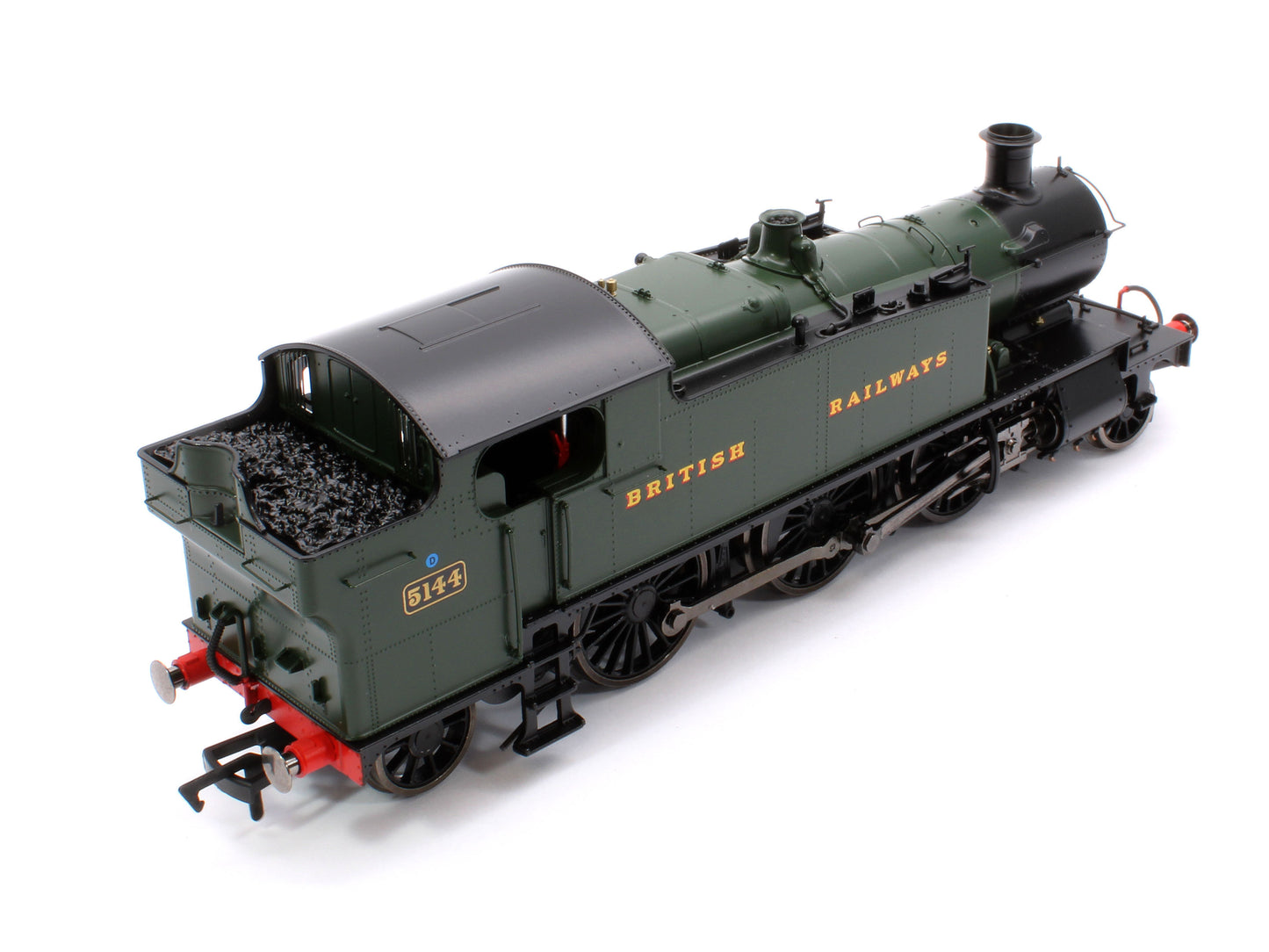 Large Prairie 5144 GWR Green British Railways Steam Locomotive