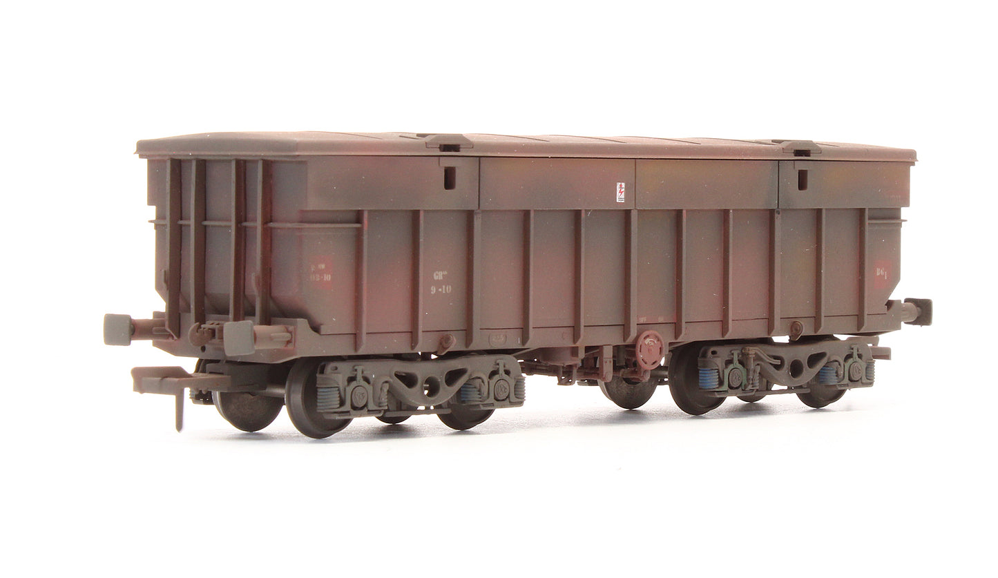 Pre-Owned IRM1022-BX-C Tara Mines Blue Bogie Ore Wagon - 31011 & 31025 - Custom Weathered