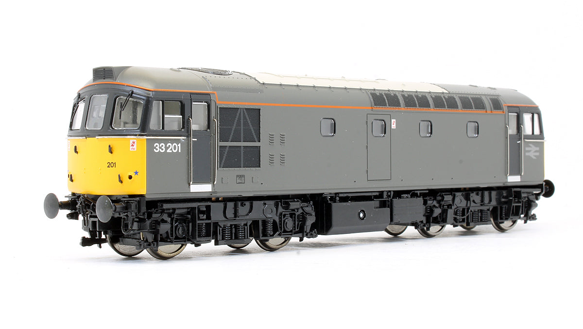 Pre-Owned 3325 Class 33 Engineers Grey 33201 Diesel Locomotive - DCC Fitted