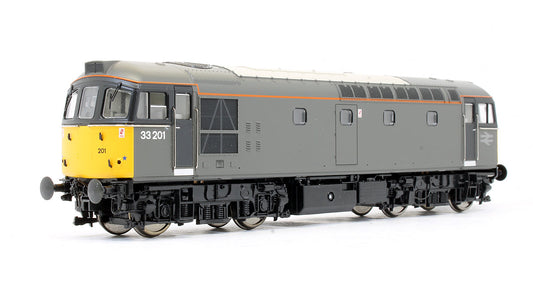 Pre-Owned 3325 Class 33 Engineers Grey 33201 Diesel Locomotive - DCC Fitted