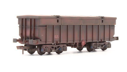 Pre-Owned IRM1022-BX-C Tara Mines Blue Bogie Ore Wagon - 31011 & 31025 - Custom Weathered