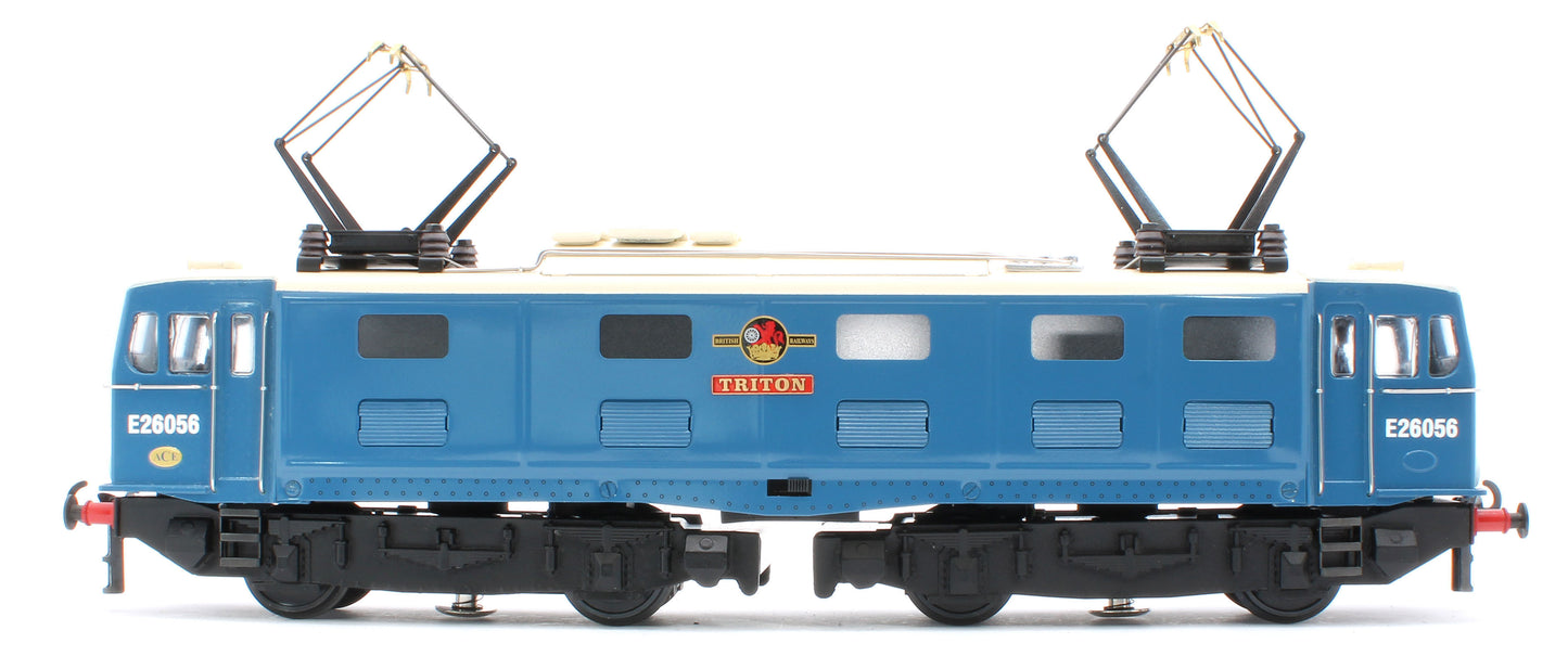 E/49-B5-TRI "EM1" BR Class 76 "Triton" Electric Gloss Blue Cream Roof with Small Yellow Ends No.E26056 Electric Locomotive